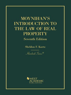cover image of Introduction to the Law of Real Property
